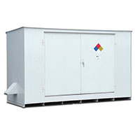 10 Drum HazMat Storage Cabinet