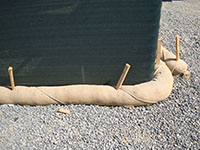 Metal Posts for Silt Fence is Easy to Dive into Ground and Install - 2