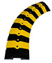 Medium Size, Black and Yellow Ultra-Sidewinder System with End Caps Medium Size, Black and Yellow Ultra-Sidewinder System with End Caps