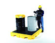 4-Drum Plus P4 Spill Pallet with No Drain