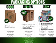 GOOD BETTER BEST Rag Packaging